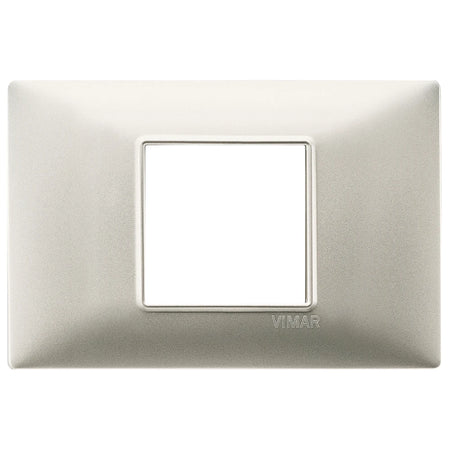 Vimar Plana 2-Central-Module Cover Plate, 120x80x9mm, IP00, Clamp Mount — Quality Boat Parts