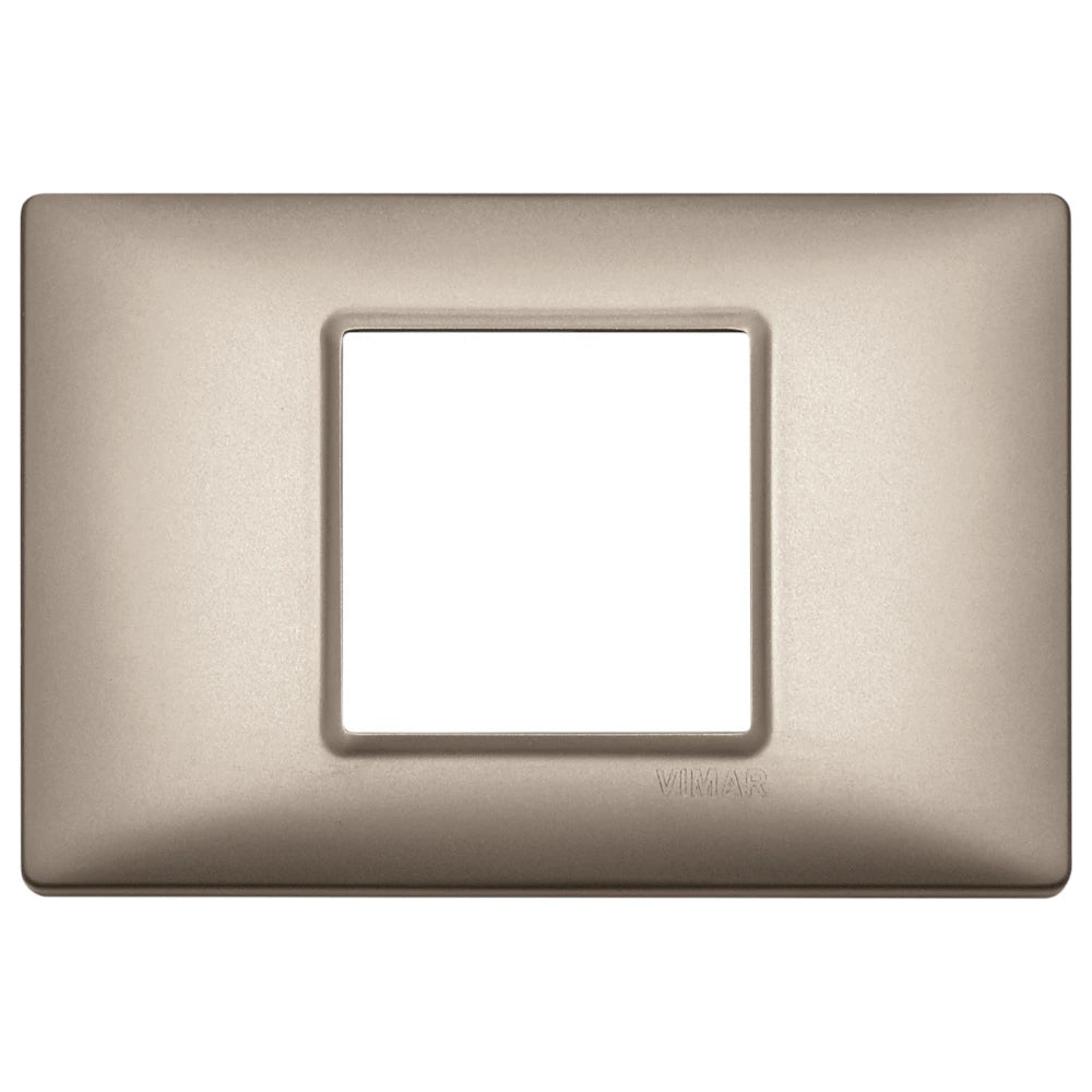 Vimar Plana 2-Central-Module Cover Plate, 120x80x9mm, IP00, Clamp Mount — Quality Boat Parts