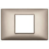 Vimar Plana 2-Central-Module Cover Plate, 120x80x9mm, IP00, Clamp Mount — Quality Boat Parts