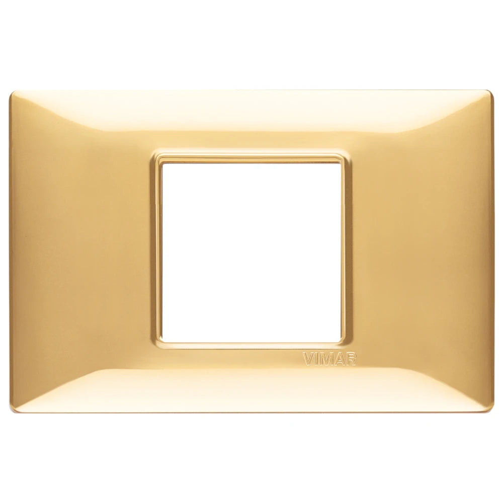 Vimar Plana 2-Central-Module Cover Plate, 120x80x9mm, IP00, Clamp Mount — Quality Boat Parts