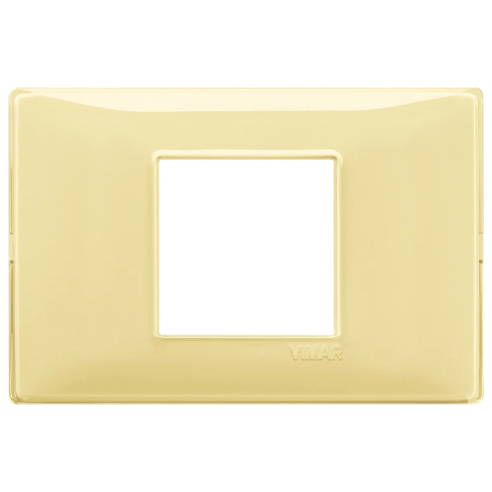 Vimar Plana 2-Central-Module Cover Plate, 120x80x9mm, IP00, Clamp Mount — Quality Boat Parts