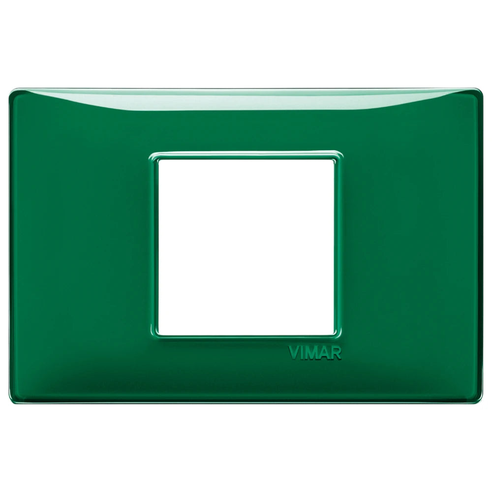 Vimar Plana 2-Central-Module Cover Plate, 120x80x9mm, IP00, Clamp Mount — Quality Boat Parts