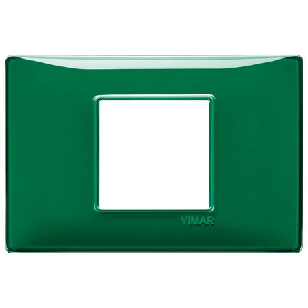 Vimar Plana 2-Central-Module Cover Plate, 120x80x9mm, IP00, Clamp Mount — Quality Boat Parts