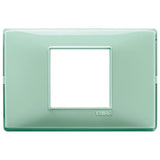Vimar Plana 2-Central-Module Cover Plate, 120x80x9mm, IP00, Clamp Mount — Quality Boat Parts