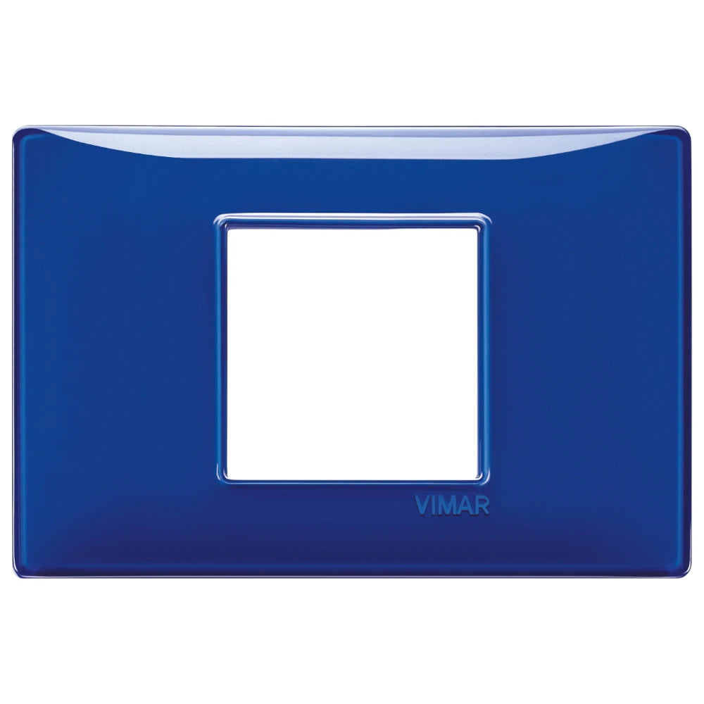 Vimar Plana 2-Central-Module Cover Plate, 120x80x9mm, IP00, Clamp Mount — Quality Boat Parts