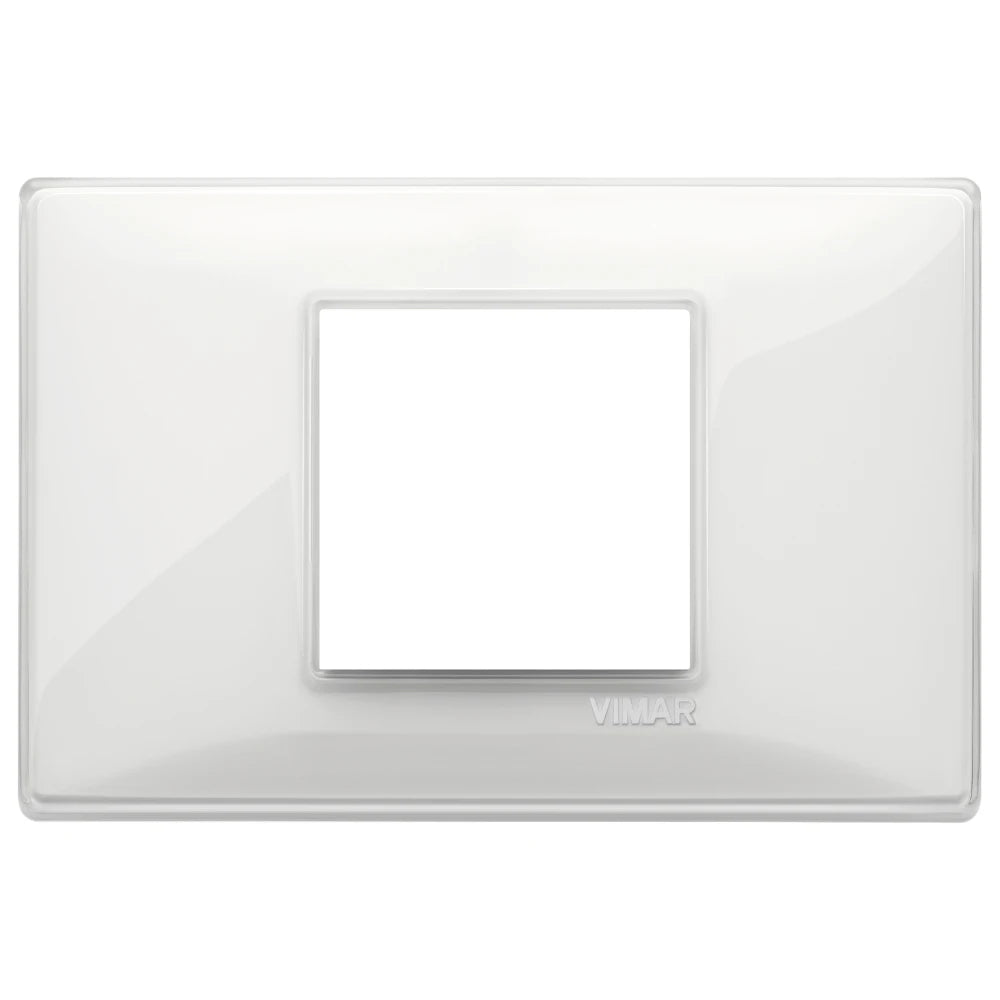 Vimar Plana 2-Central-Module Cover Plate, 120x80x9mm, IP00, Clamp Mount — Quality Boat Parts