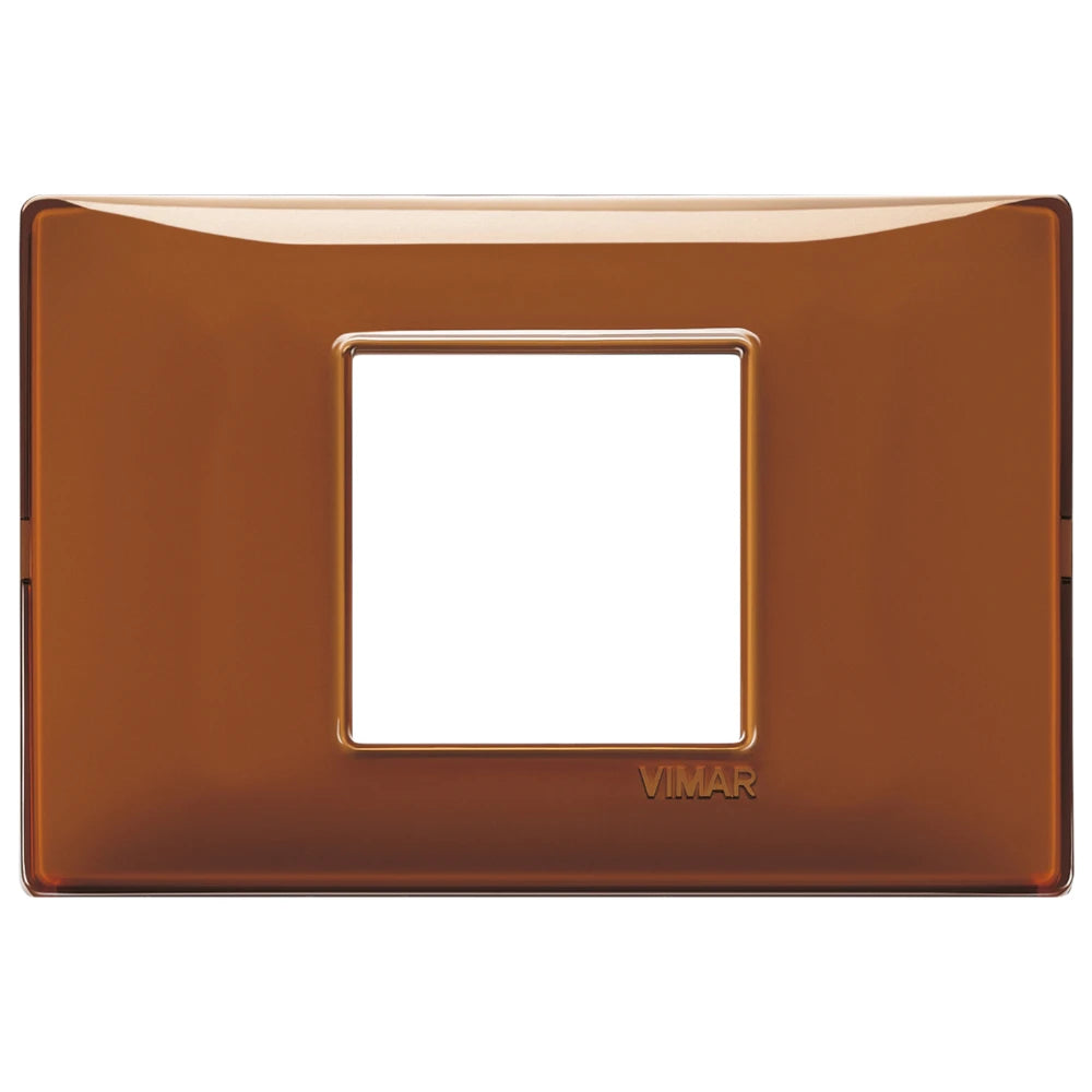 Vimar Plana 2-Central-Module Cover Plate, 120x80x9mm, IP00, Clamp Mount — Quality Boat Parts