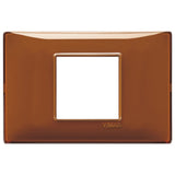 Vimar Plana 2-Central-Module Cover Plate, 120x80x9mm, IP00, Clamp Mount — Quality Boat Parts