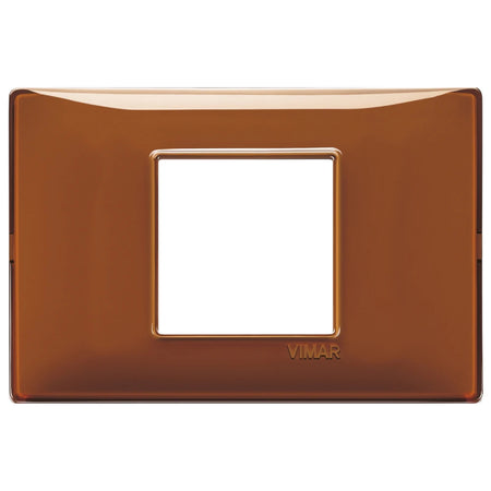 Vimar Plana 2-Central-Module Cover Plate, 120x80x9mm, IP00, Clamp Mount — Quality Boat Parts