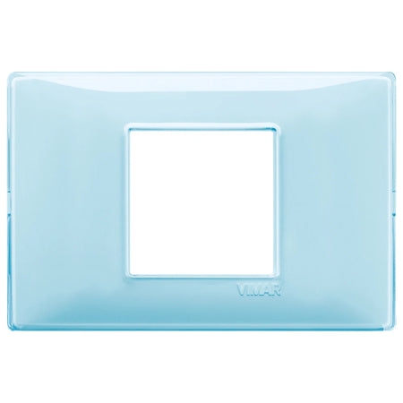 Vimar Plana 2-Central-Module Cover Plate, 120x80x9mm, IP00, Clamp Mount — Quality Boat Parts