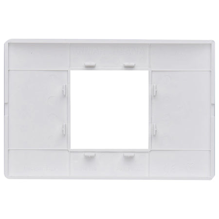 Vimar Plana 2-Central-Module Cover Plate, 120x80x9mm, IP00, Clamp Mount — Quality Boat Parts