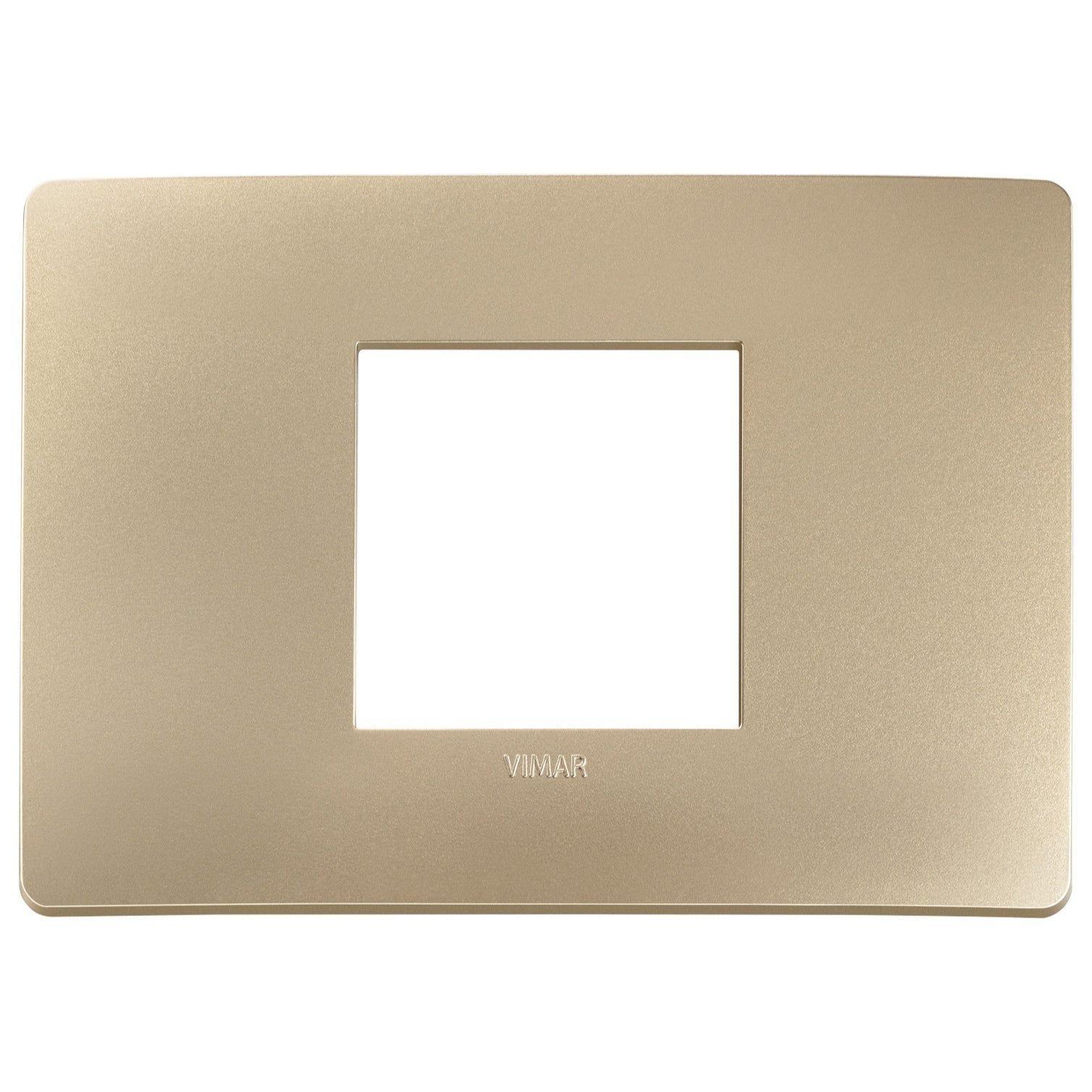 Vimar Plana 2-Central-Module Cover Plate, 120x80x9mm, IP00, Clamp Mount — Quality Boat Parts