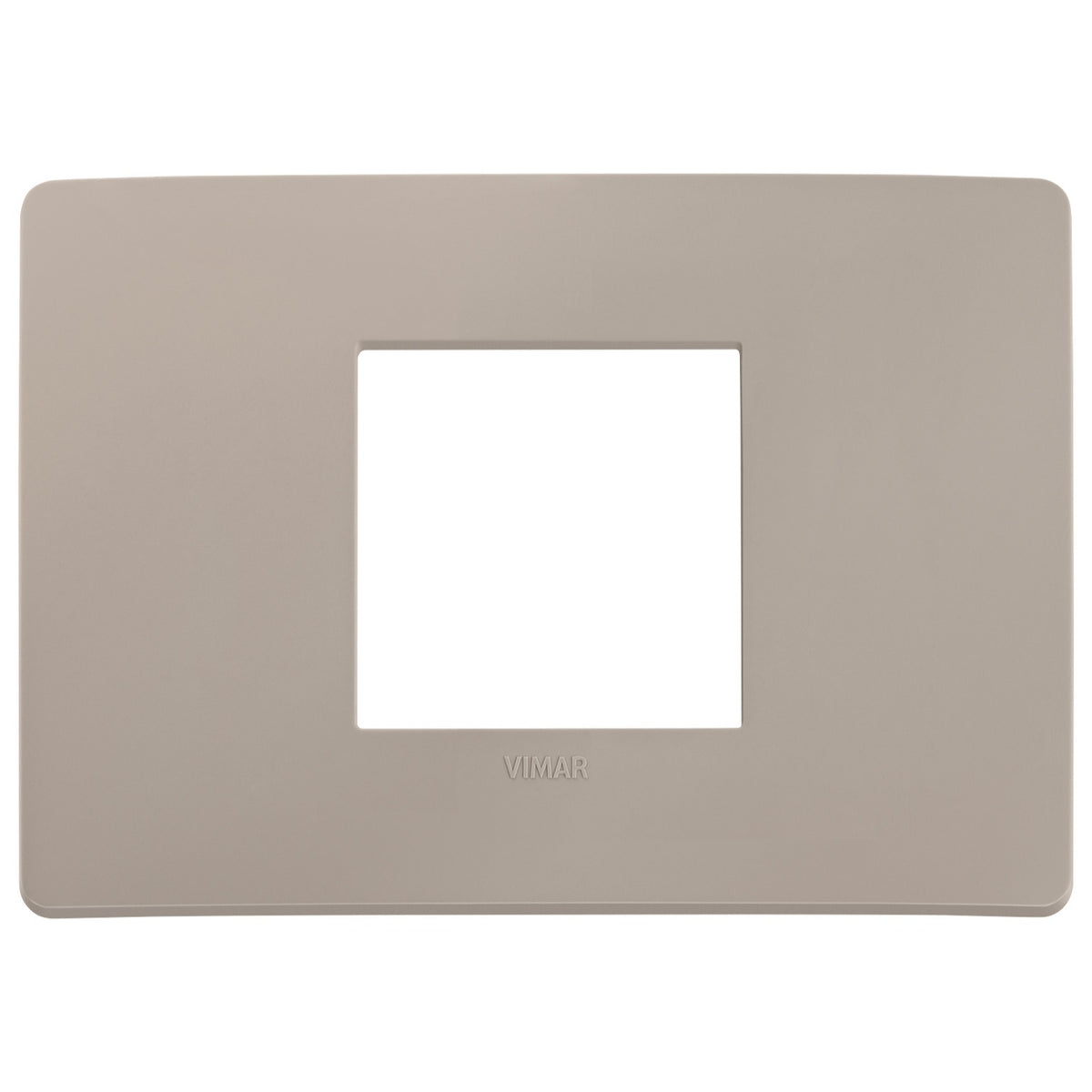 Vimar Plana 2-Central-Module Cover Plate, 120x80x9mm, IP00, Clamp Mount — Quality Boat Parts