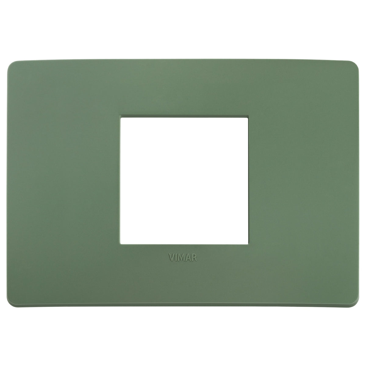 Vimar Plana 2-Central-Module Cover Plate, 120x80x9mm, IP00, Clamp Mount — Quality Boat Parts