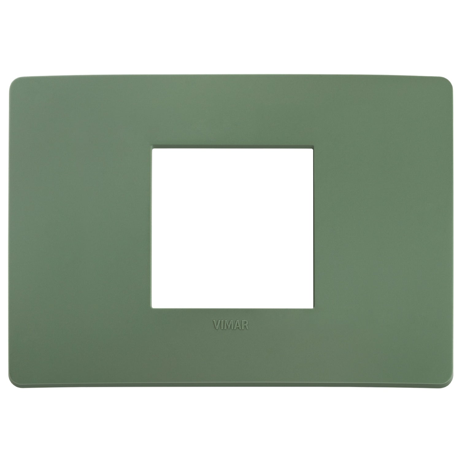 Vimar Plana 2-Central-Module Cover Plate, 120x80x9mm, IP00, Clamp Mount — Quality Boat Parts