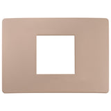 Vimar Plana 2-Central-Module Cover Plate, 120x80x9mm, IP00, Clamp Mount — Quality Boat Parts