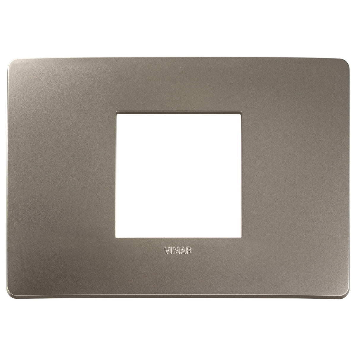 Vimar Plana 2-Central-Module Cover Plate, 120x80x9mm, IP00, Clamp Mount — Quality Boat Parts