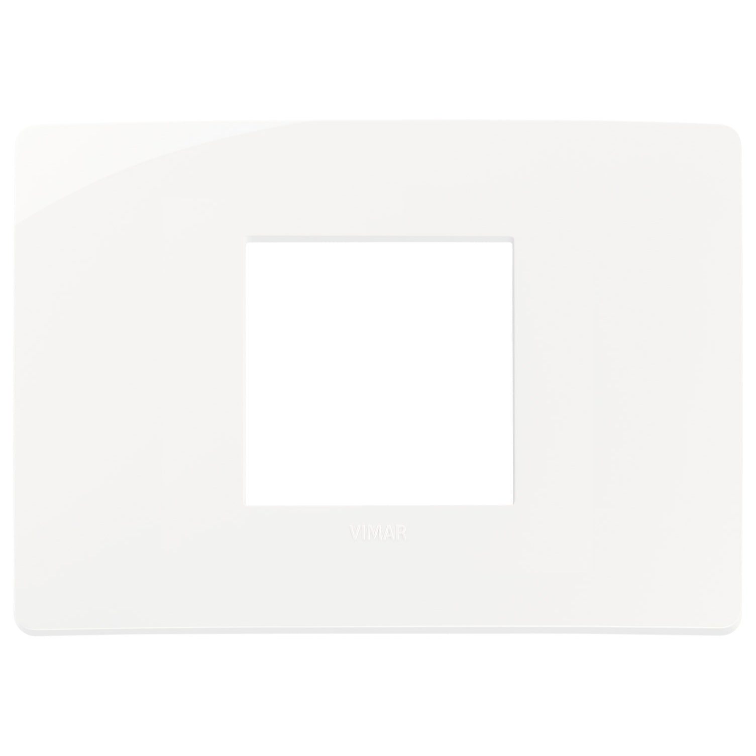 Vimar Plana 2-Central-Module Cover Plate, 120x80x9mm, IP00, Clamp Mount — Quality Boat Parts