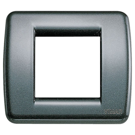 Vimar Idea Rondo Cover Plate, 1-2 Module, Die-Cast Metal, Clamp Mounting — Quality Boat Parts