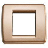 Vimar Idea Rondo Cover Plate, 1-2 Module, Die-Cast Metal, Clamp Mounting — Quality Boat Parts