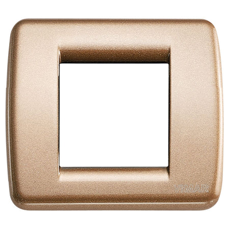 Vimar Idea Rondo Cover Plate, 1-2 Module, Die-Cast Metal, Clamp Mounting — Quality Boat Parts