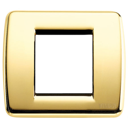 Vimar Idea Rondo Cover Plate, 1-2 Module, Die-Cast Metal, Clamp Mounting — Quality Boat Parts