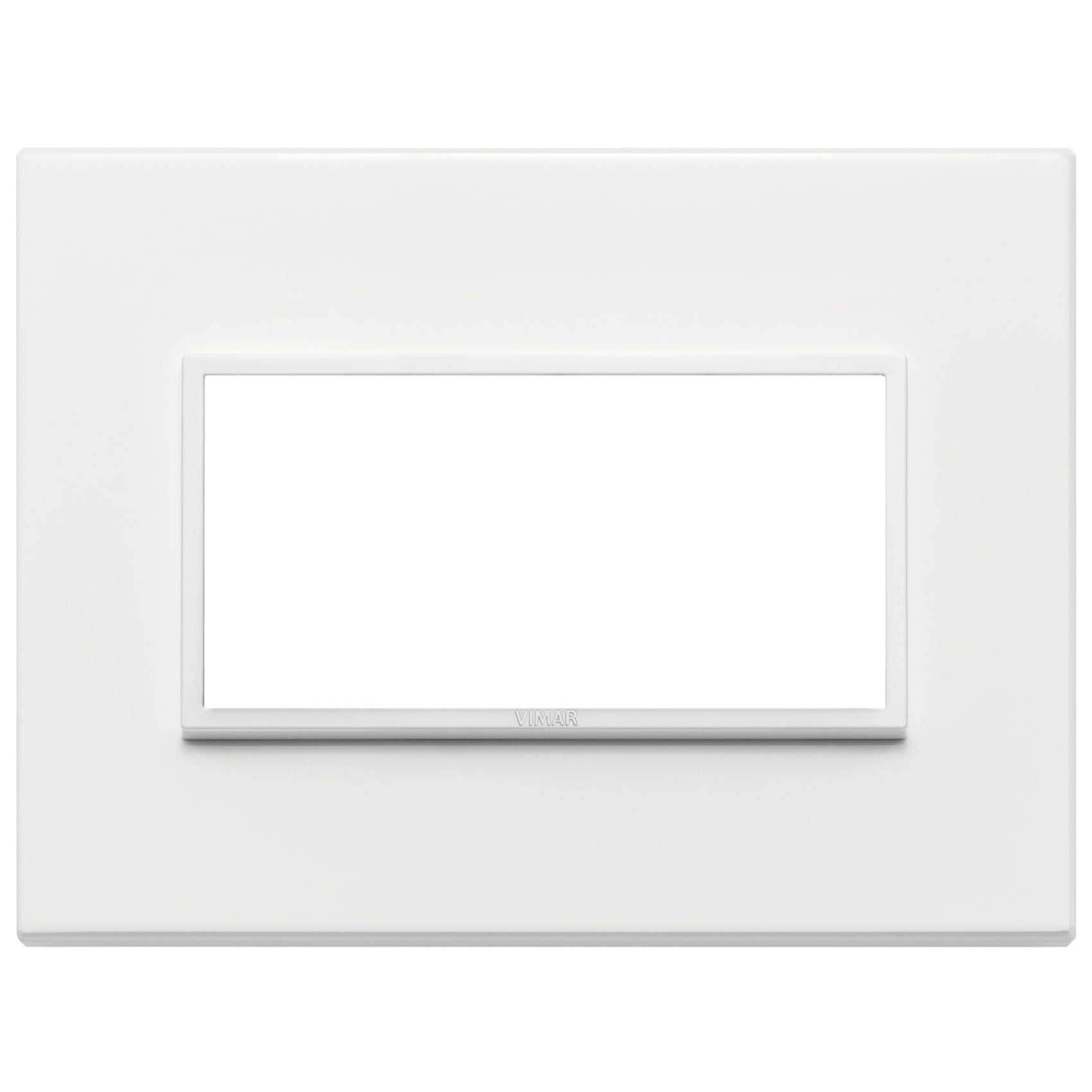 Vimar Eikon EVO 21654 4-Module Cover Plate, IP00, Clamp Mounting — Quality Boat Parts
