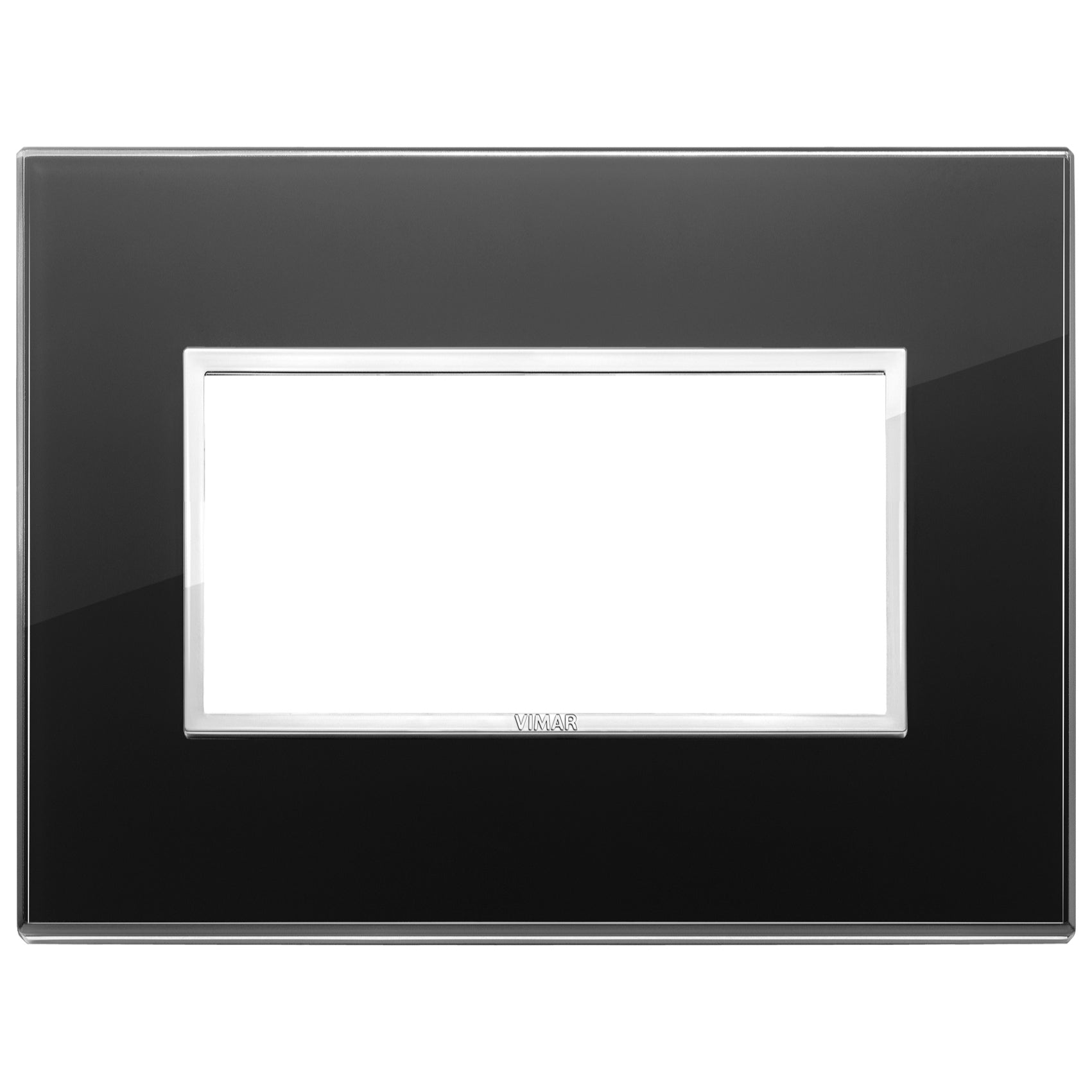 Vimar Eikon EVO 21654 4-Module Cover Plate, IP00, Clamp Mounting — Quality Boat Parts