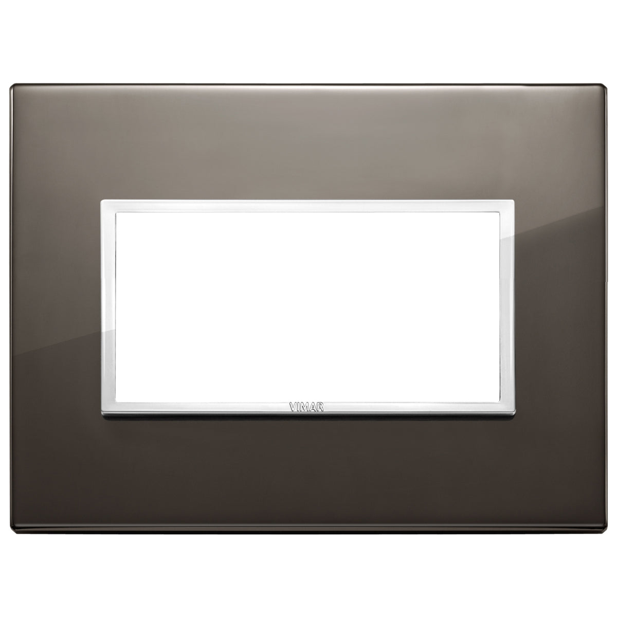 Vimar Eikon EVO 21654 4-Module Cover Plate, IP00, Clamp Mounting — Quality Boat Parts