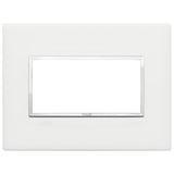 Vimar Eikon EVO 21654 4-Module Cover Plate, IP00, Clamp Mounting — Quality Boat Parts