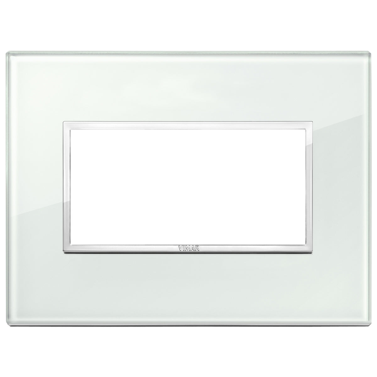 Vimar Eikon EVO 21654 4-Module Cover Plate, IP00, Clamp Mounting — Quality Boat Parts