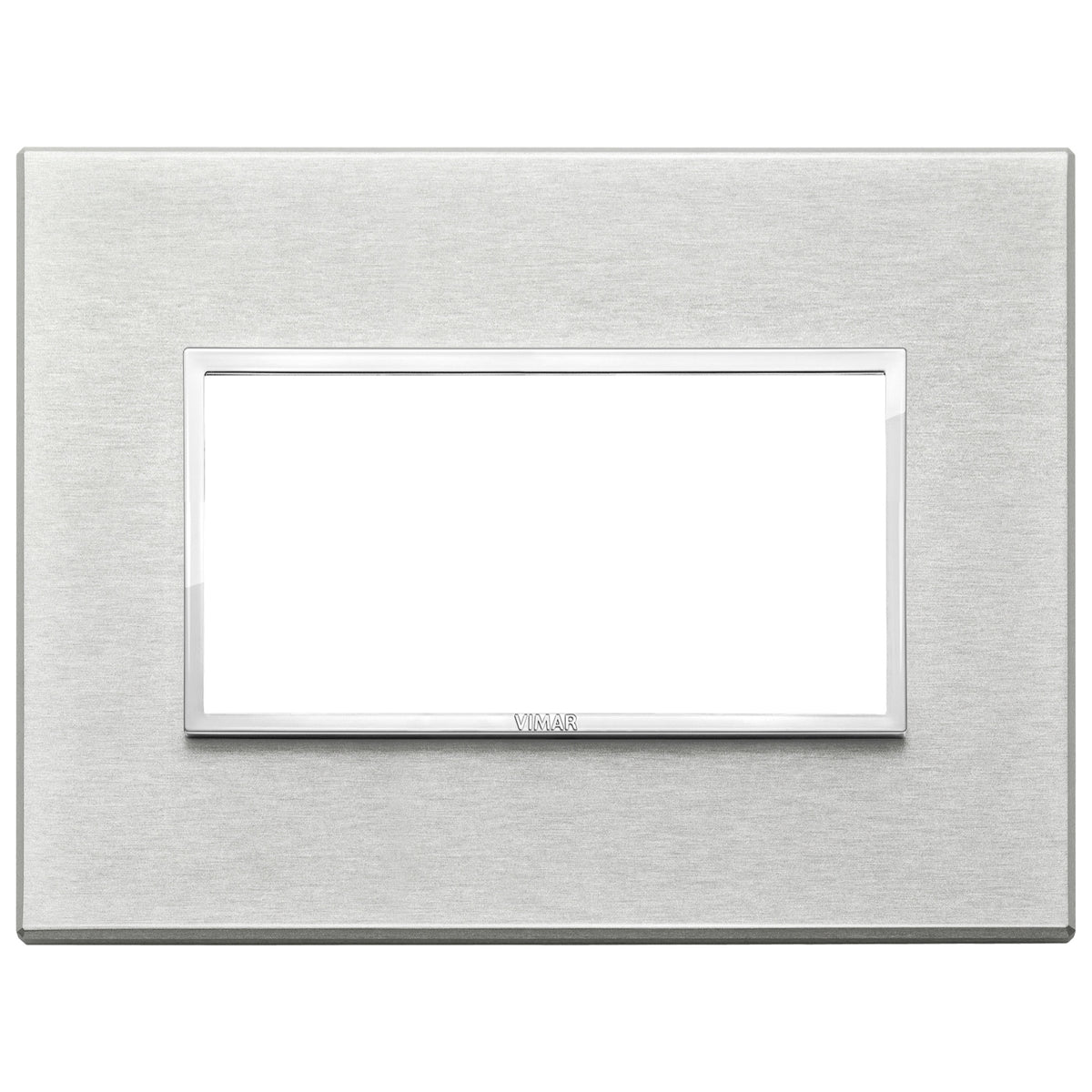 Vimar Eikon EVO 21654 4-Module Cover Plate, IP00, Clamp Mounting — Quality Boat Parts