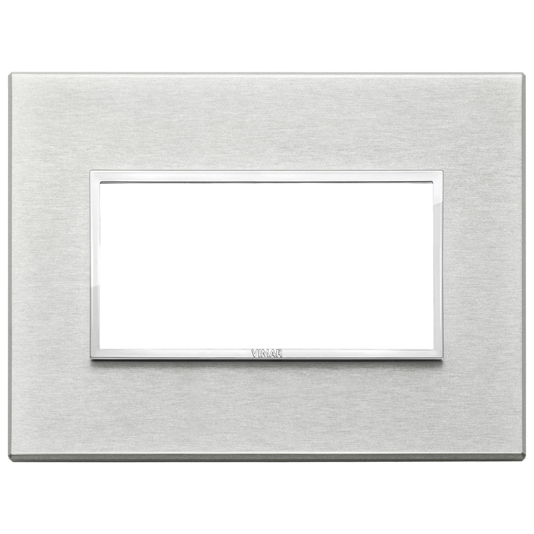 Vimar Eikon EVO 21654 4-Module Cover Plate, IP00, Clamp Mounting — Quality Boat Parts