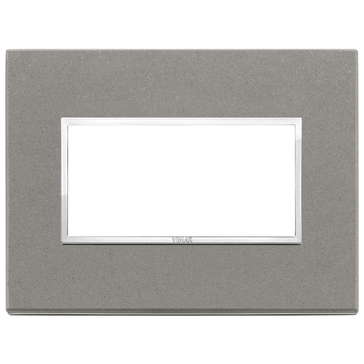 Vimar Eikon EVO 21654 4-Module Cover Plate, IP00, Clamp Mounting — Quality Boat Parts