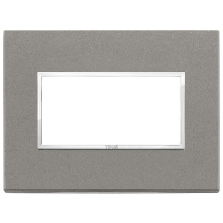 Vimar Eikon EVO 21654 4-Module Cover Plate, IP00, Clamp Mounting — Quality Boat Parts