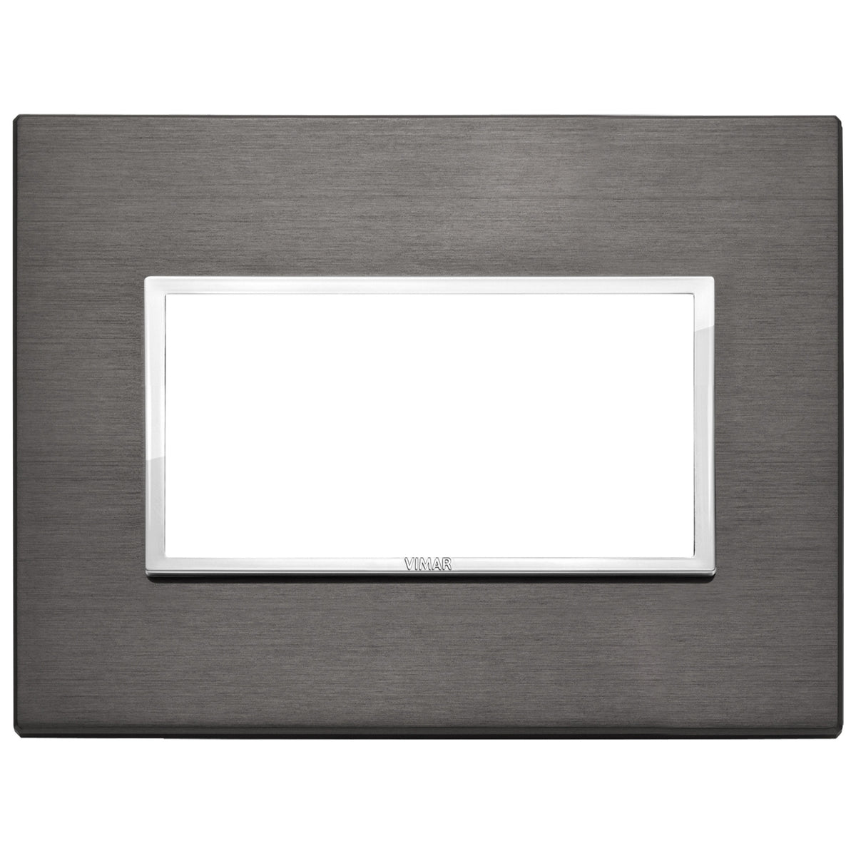Vimar Eikon EVO 21654 4-Module Cover Plate, IP00, Clamp Mounting — Quality Boat Parts