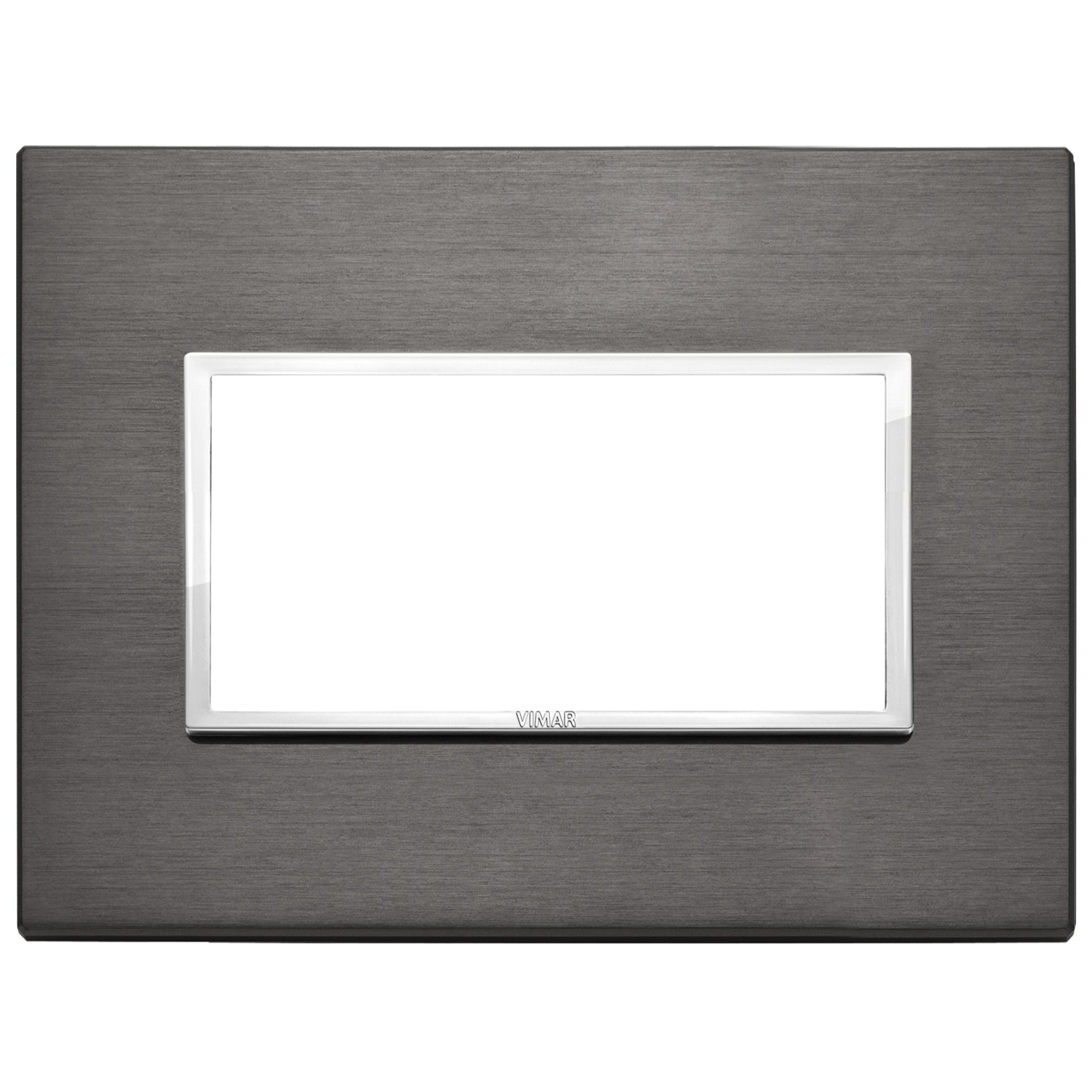 Vimar Eikon EVO 21654 4-Module Cover Plate, IP00, Clamp Mounting — Quality Boat Parts