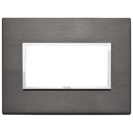 Vimar Eikon EVO 21654 4-Module Cover Plate, IP00, Clamp Mounting — Quality Boat Parts