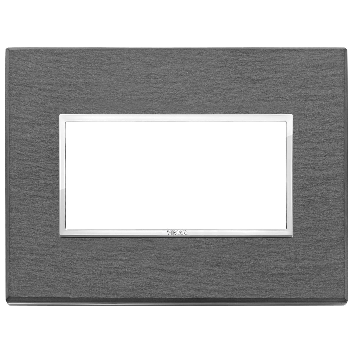 Vimar Eikon EVO 21654 4-Module Cover Plate, IP00, Clamp Mounting — Quality Boat Parts