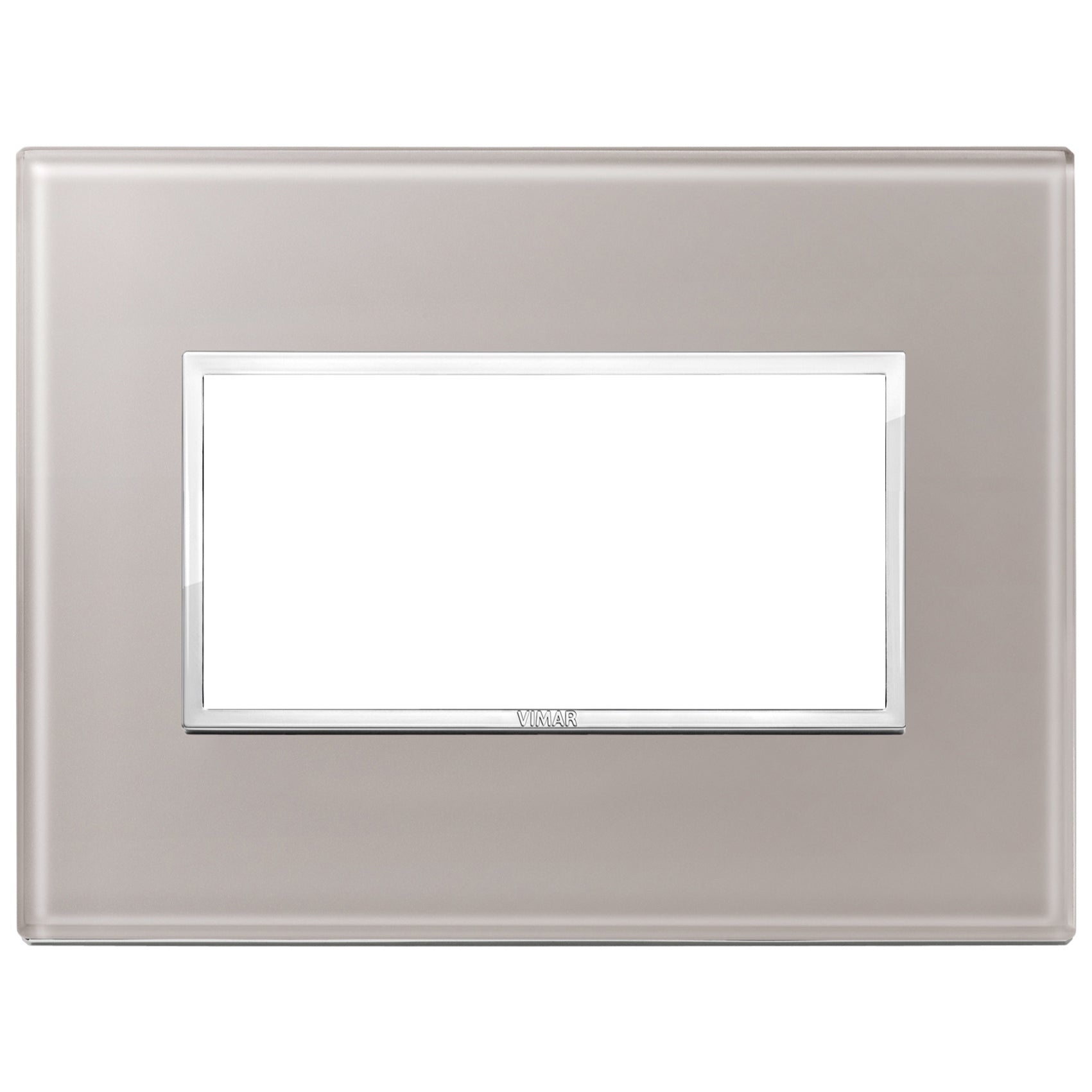 Vimar Eikon EVO 21654 4-Module Cover Plate, IP00, Clamp Mounting — Quality Boat Parts