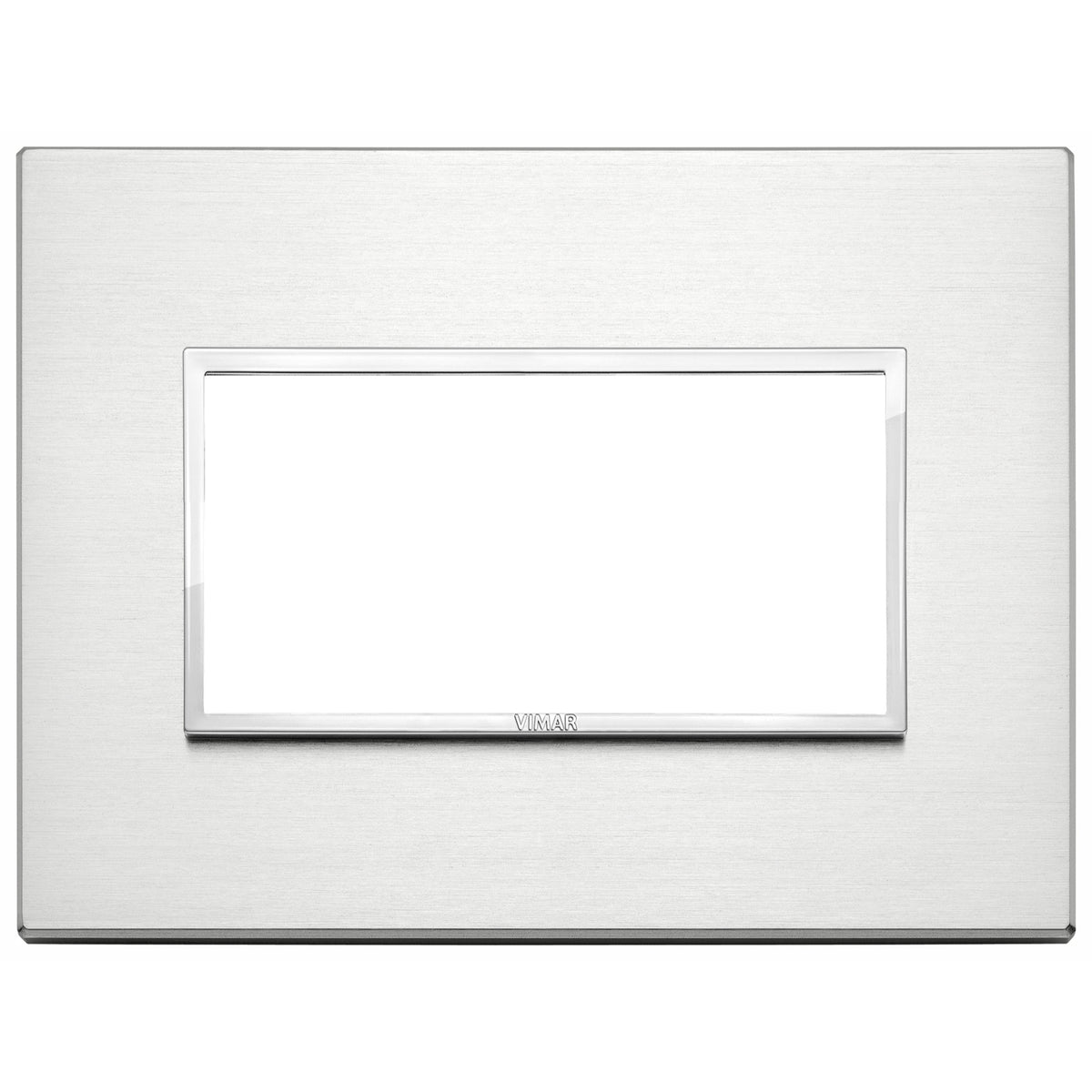 Vimar Eikon EVO 21654 4-Module Cover Plate, IP00, Clamp Mounting — Quality Boat Parts