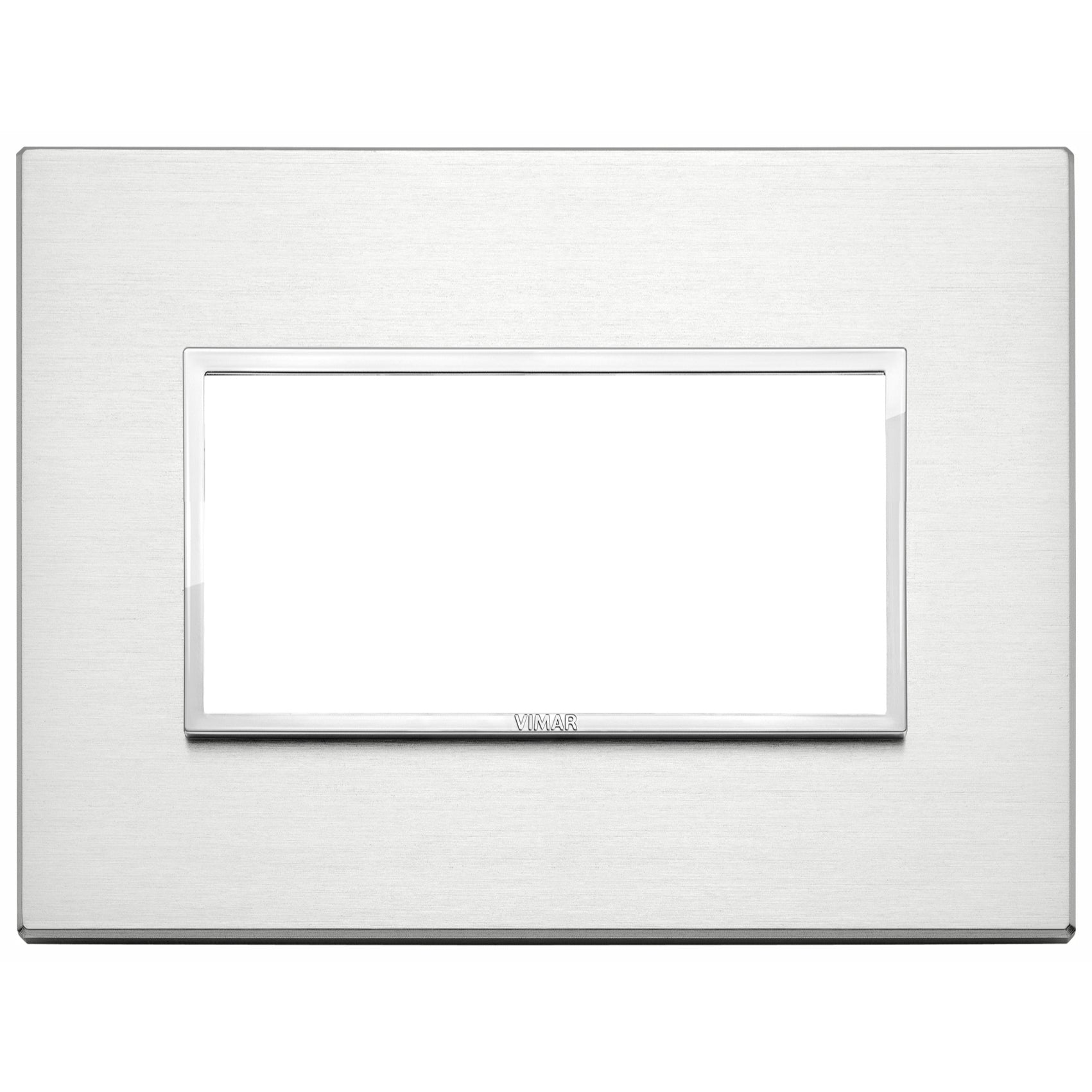 Vimar Eikon EVO 21654 4-Module Cover Plate, IP00, Clamp Mounting — Quality Boat Parts