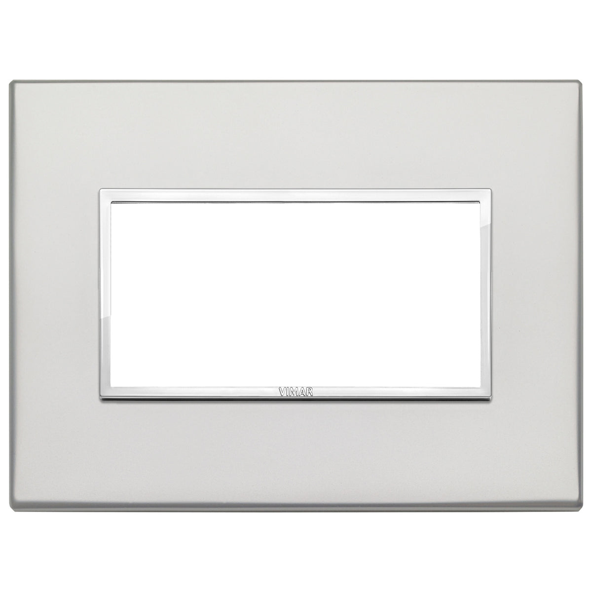 Vimar Eikon EVO 21654 4-Module Cover Plate, IP00, Clamp Mounting — Quality Boat Parts