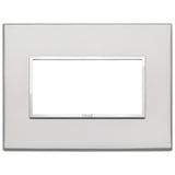 Vimar Eikon EVO 21654 4-Module Cover Plate, IP00, Clamp Mounting — Quality Boat Parts