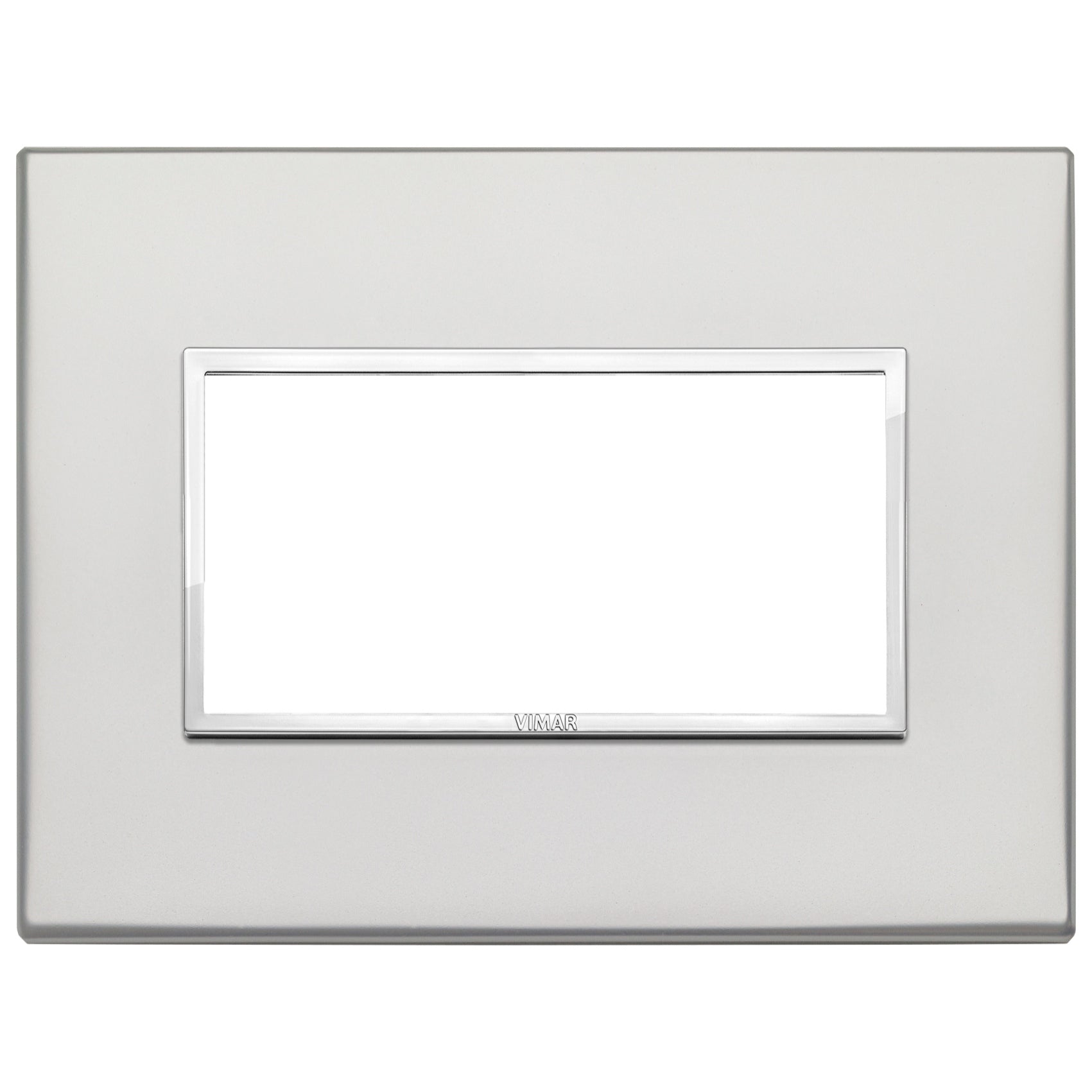Vimar Eikon EVO 21654 4-Module Cover Plate, IP00, Clamp Mounting — Quality Boat Parts
