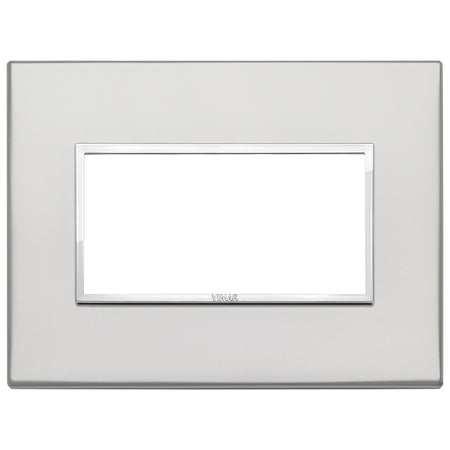 Vimar Eikon EVO 21654 4-Module Cover Plate, IP00, Clamp Mounting — Quality Boat Parts