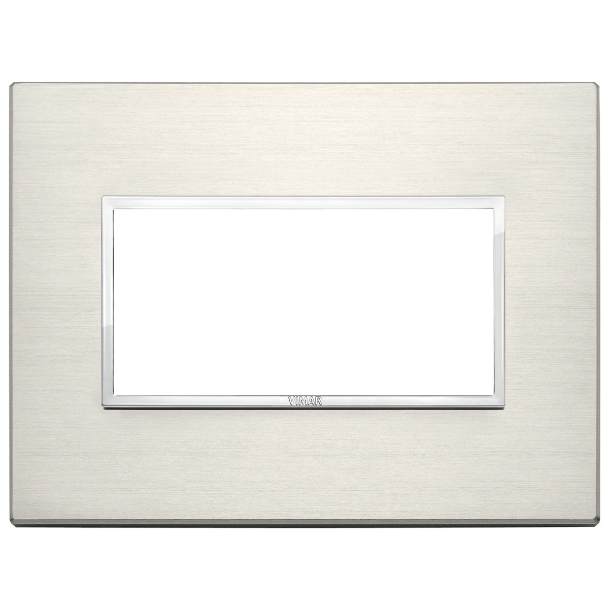Vimar Eikon EVO 21654 4-Module Cover Plate, IP00, Clamp Mounting — Quality Boat Parts