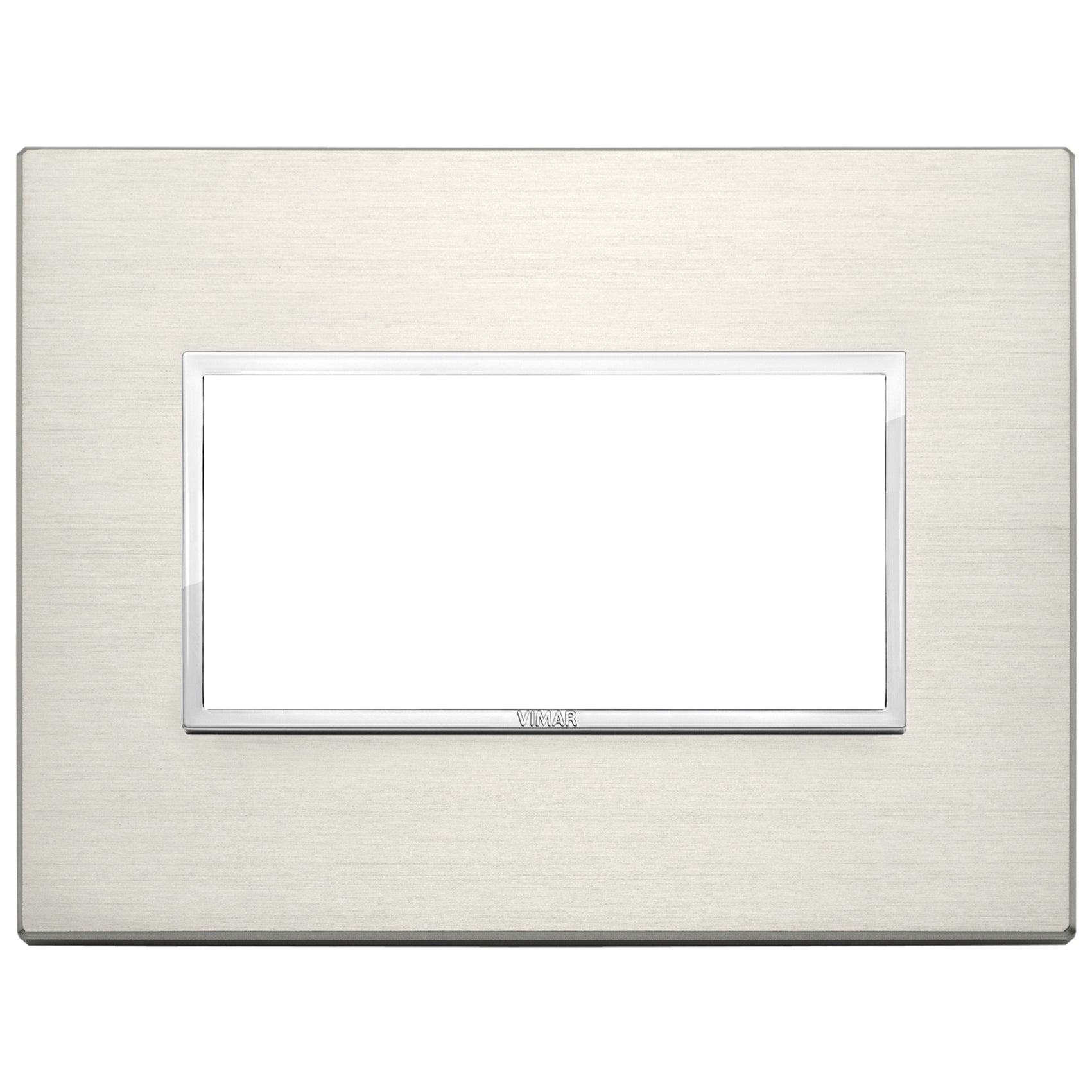 Vimar Eikon EVO 21654 4-Module Cover Plate, IP00, Clamp Mounting — Quality Boat Parts