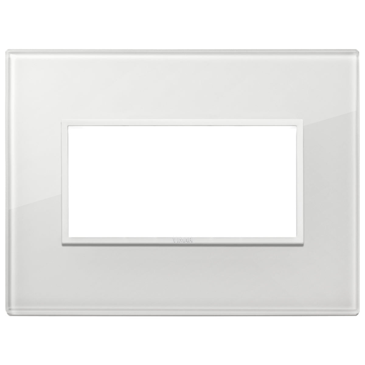 Vimar Eikon EVO 21654 4-Module Cover Plate, IP00, Clamp Mounting — Quality Boat Parts