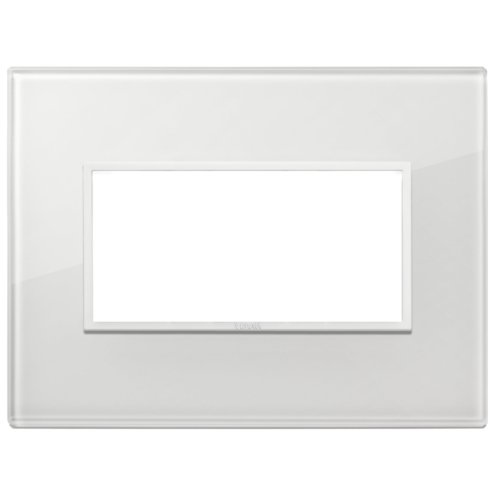 Vimar Eikon EVO 21654 4-Module Cover Plate, IP00, Clamp Mounting — Quality Boat Parts
